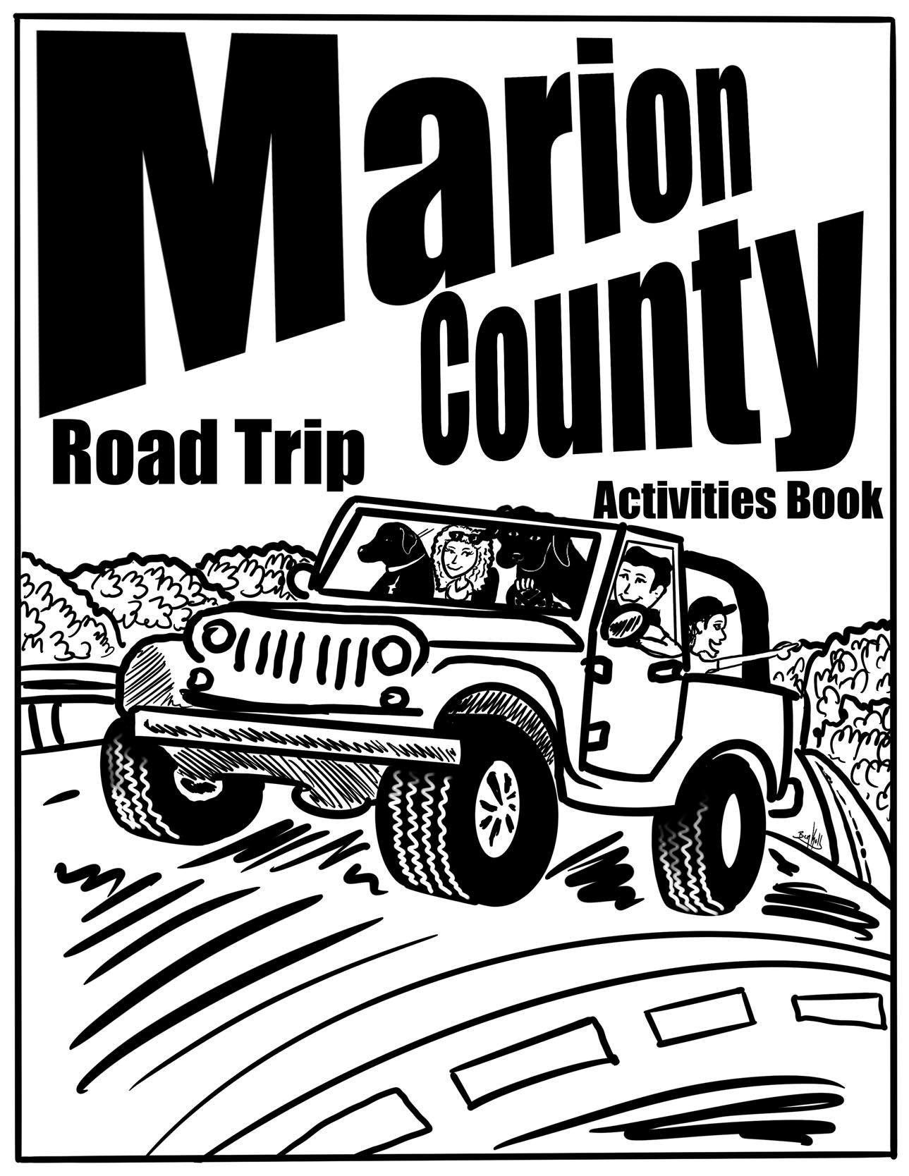Marion County Road Trip Activity Book